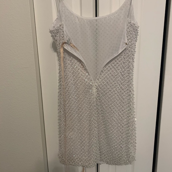 Ohpolly DROP A GLINT
Embellished Mini Dress in White US 10 - Picture 4 of 6